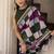 Lightweight Luxury Printed Polyester Viscose Chanderi Saree