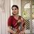 Lightweight Luxury Printed Polyester Viscose Chanderi Saree