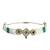 18k gold plated traditional ethnic kundan and stone studded adjustable pearl kamarband/belly chain