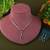 Purple color american diamond necklace set featuring intricate beaded details