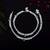 Classic silver color anklets designed with handmade artistic work for daily fashion wear