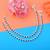 Stylish maroon color anklets crafted for womenâ€™s bridal, party, and festival jewelry needs