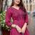 Women Rayon Weaving Embroidered Kurti