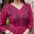Women Rayon Weaving Embroidered Kurti