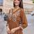 Women Rayon Weaving Embroidered Kurtis