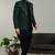 Arruga mens bottel green jodhpuri sherwani indo-western kurta set