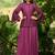 Women Heavy Embroidered Hand Work Kurta With Palazzo