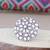 Silver oxidized pink kundan work designer adjustable finger ring for women 