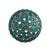 Silver oxidized kundan work designer adjustable finger ring for women 