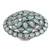 Navratri ethnic silver oxidized turquoise kundan work designer adjustable finger ring for women 