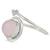 Stylish silver plated latest stylish fashion stone adjustable finger ring for women/girls 