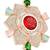 Rose gold plated special multicolor floral design diamond adjustable finger ring for women/girls 