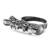 Navratri ethnic silver oxidised adjustable finger ring for women 