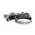 Navratri ethnic silver oxidised adjustable finger ring for women 