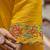 Women Mull Chanderi Embroidered Regular Kurta With Trousers & With Dupatta
