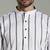 Mens stylish white linen kurta pyjama set
