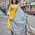 Women Embroidered Straight Kurta With Trousers & Dupatta