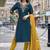 Women Embroidered Straight Kurta With Trousers & Dupatta