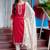 Women Embroidered Straight Kurta With Trousers & Dupatta