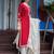 Women Embroidered Straight Kurta With Trousers & Dupatta