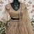Beige Lehenga Choli With Embroidery Work And Heavy Sequins Work