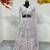 Lavender Embroidererd Georgette Lehenga Set With Dupatta