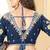 Most Trending Blue Faux Georgette Lehenga Choli With Thread Embroidery