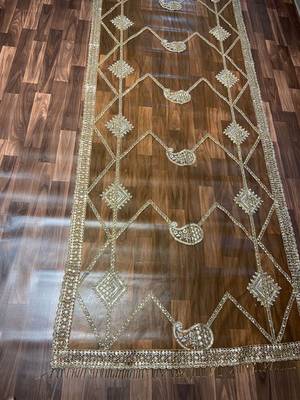 Golden Brown Dori Sequins Embroidery Work Silk Lehenga Choli 5