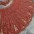 Red Thread Embroidered Boomer Silk Lehenga Set