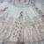 Cream Embroidererd Net Lehenga Set With Dupatta