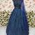 Royal Blue Butterfly Net Lehenga Choli with Dual Sequins and Jari Embroidery Bridal Wear