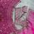 Rani Pink Thread Zari Sequins Foil Mirror Work Georgette Lehenga Choli