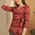 women's pure cotton jaipuri printed short top
