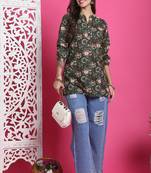 women's pure cotton jaipuri printed  tunic
