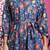 women's pure cotton jaipuri printed western dress