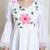 women's cotton brush printed western dress