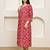 women's pure cotton jaipuri printed western dress