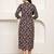 women's pure cotton jaipuri printed western dress