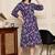 women's cotton jaipuri printed western dress