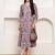 women's pure cotton jaipuri printed western dress