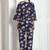 women's pure cotton printed co-ords