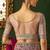 raspberry heavy chiffon silk blend saree with embroidery with unstitched blouse