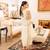 Ivory Sleeveless Georgette Kurti Pant Dupatta Set Embroidered Salwar Suit Festival Wear Dress