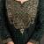 Green embroidered Kurti Pant Set 