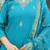 Women Gorgeous Viscose Fabric Embroidery Work Straight Kurta, Pant and Dupatta Set
