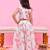 Green printed chanderi lehenga set