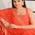 Designer georgette gown with  sequence embroidered work