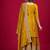Chinnon silk embroidery sequence work top-plazo and dupatta set