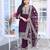 designer fox georgette suit with  embroidered work and stone work