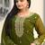 Designer fox georgette suit with  embroidered work